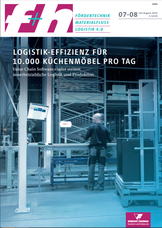 f+h Fördertechnik / Materialfluss / Logistik 4.0 - 7-8/2022