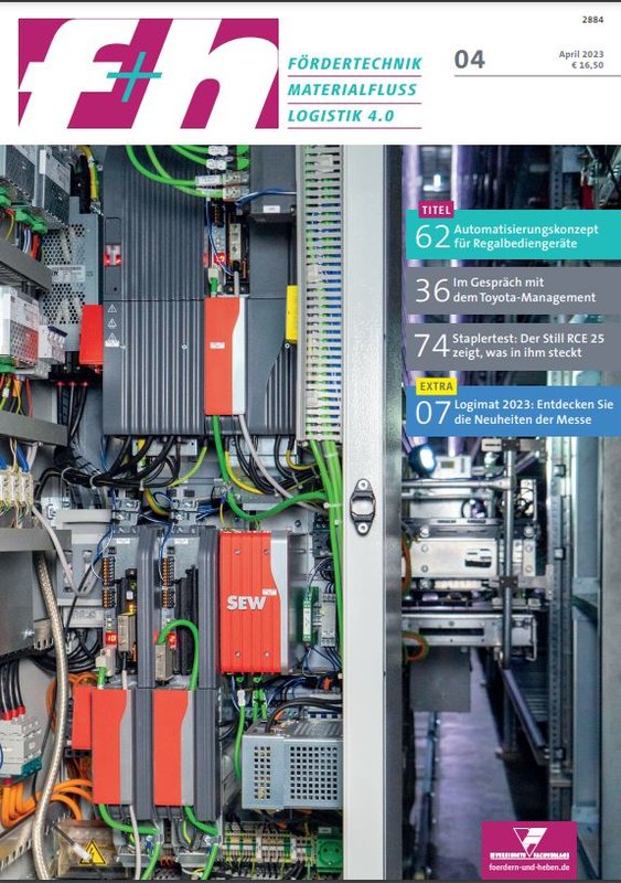 f+h Fördertechnik / Materialfluss / Logistik 4.0 - 4/2023